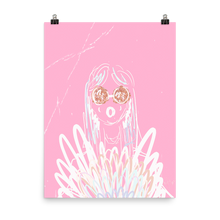 Load image into Gallery viewer, Pink Girl Poster
