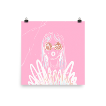 Load image into Gallery viewer, Pink Girl Poster