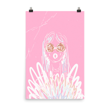 Load image into Gallery viewer, Pink Girl Poster