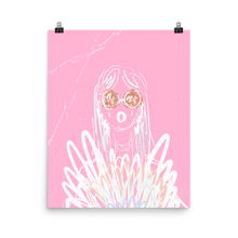 Load image into Gallery viewer, Pink Girl Poster