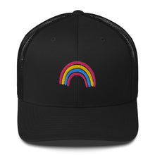 Load image into Gallery viewer, Rainbow Trucker Hat