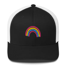 Load image into Gallery viewer, Rainbow Trucker Hat